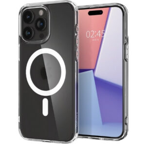 Чехол Spigen Ultra Hybrid MagFit для Apple iPhone 15 Pro (Frost Clear) (ACS06719)
