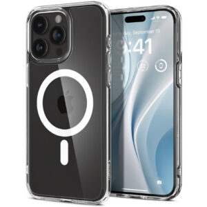 Чехол Spigen Ultra Hybrid MagFit для Apple iPhone 15 Pro (White) (ACS06715)