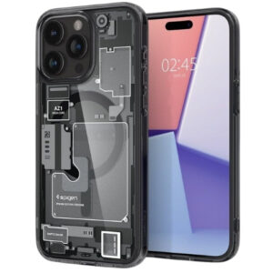 Чехол Spigen Ultra Hybrid MagFit для Apple iPhone 15 Pro (Zero One) (ACS06721)