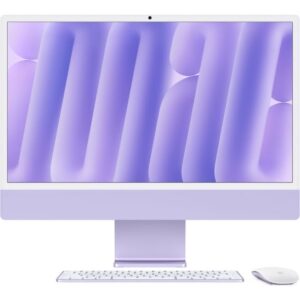 Apple iMac 24 with Retina 4.5K, M4, 24RAM, 512Gb, 10CPU/10GPU, Purple (Z1K7) 2024