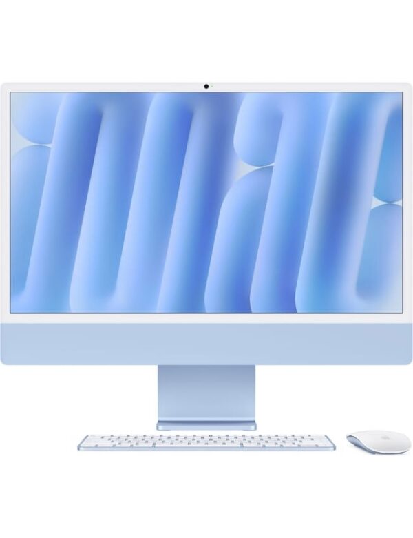 Apple iMac 24 with Retina 4.5K, M4, 24RAM, 512Gb, 10CPU/10GPU, Blue (MD2T4) 2024