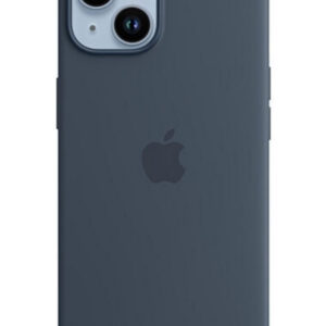 Чехол Silicone Case with MagSafe для iPhone 14 (Storm Blue) (MPRV3) (Original Assembly)
