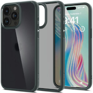 Чехол Spigen Ultra Hybrid для Apple iPhone 15 Pro (Frost Green) (ACS06710)