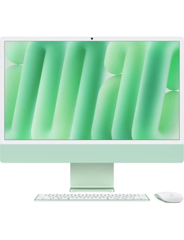 Apple iMac 24 with Retina 4.5K, M4, 16RAM, 256Gb, 10CPU/10GPU, Green (MWUY3) 2024