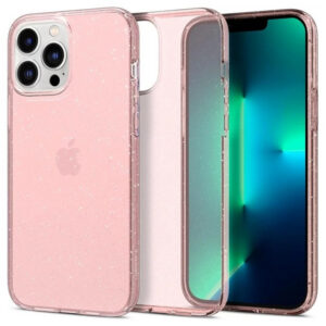 Чехол Spigen Liquid Crystal Glitter для iPhone 13 (Rose Quartz) (ACS03517)