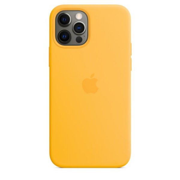 Чехол Silicone Case для iPhone 12/12 Pro (Sunflower) (MKTQ3) (Original Assembly)