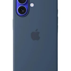 Оригинальный чехол Silicone Case with MagSafe для iPhone 16 (Denim) (MYY23)