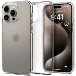 Чехол Spigen Ultra Hybrid для Apple iPhone 15 Pro (Frost Clear) (ACS06708)
