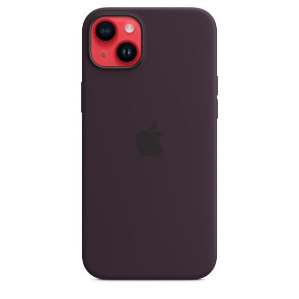 Чехол Silicone Case with MagSafe для iPhone 14 Plus (Elderberry) (MPT93) (Original Assembly)