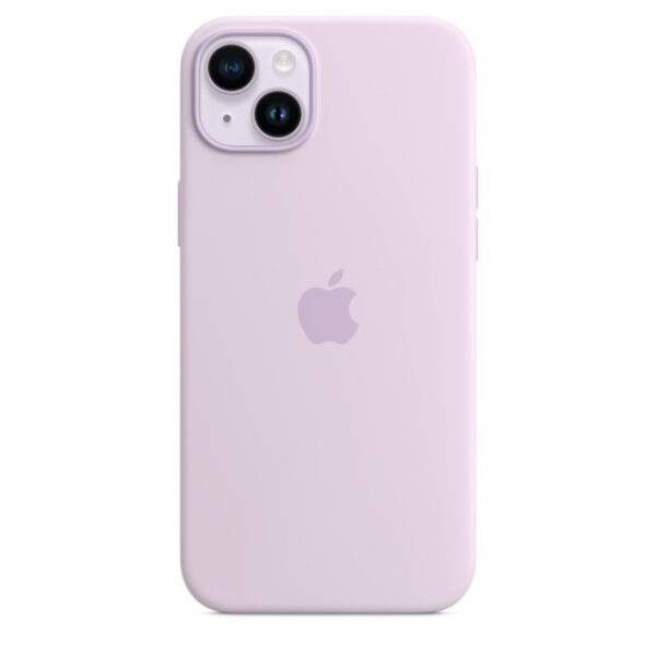 Чехол Silicone Case with MagSafe для iPhone 14 Plus (Lilac) (MPT83) (Original Assembly)