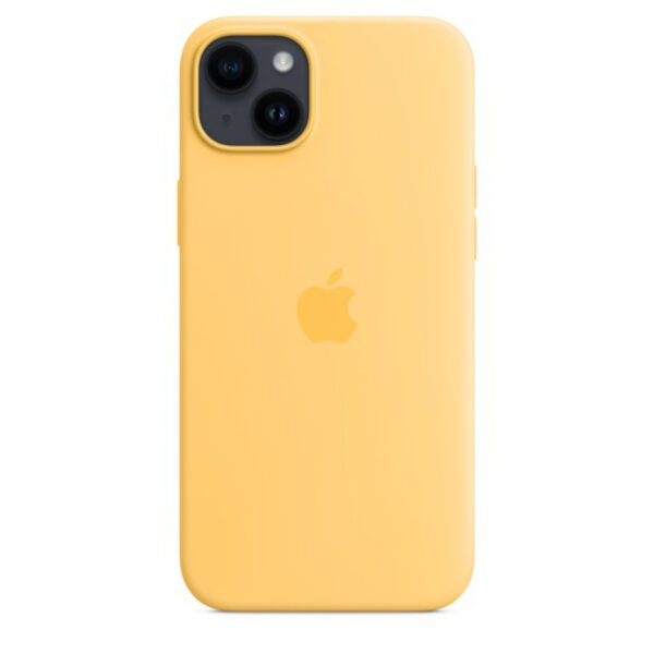 Чехол Silicone Case with MagSafe для iPhone 14 Plus (Sunglow) (MPTD3) (Original Assembly)