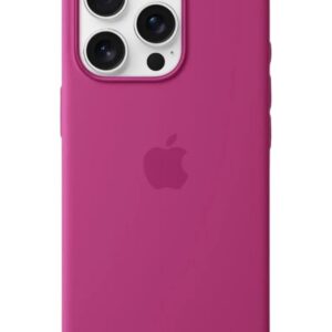Оригинальный чехол Silicone Case with MagSafe для iPhone 16 Pro (Fuchsia) (MYYN3)