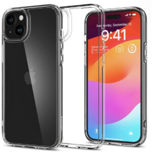 Чехол Spigen Ultra Hybrid для Apple iPhone 15 (Crystal Clear) (ACS06793)