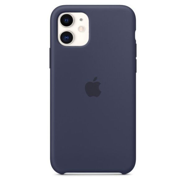 Чехол Silicone Case для iPhone 11 (Midnight Blue) (Original Assembly)
