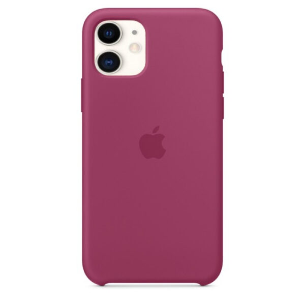 Чехол Silicone Case для iPhone 11 (Pomegranate) (Original Assembly)