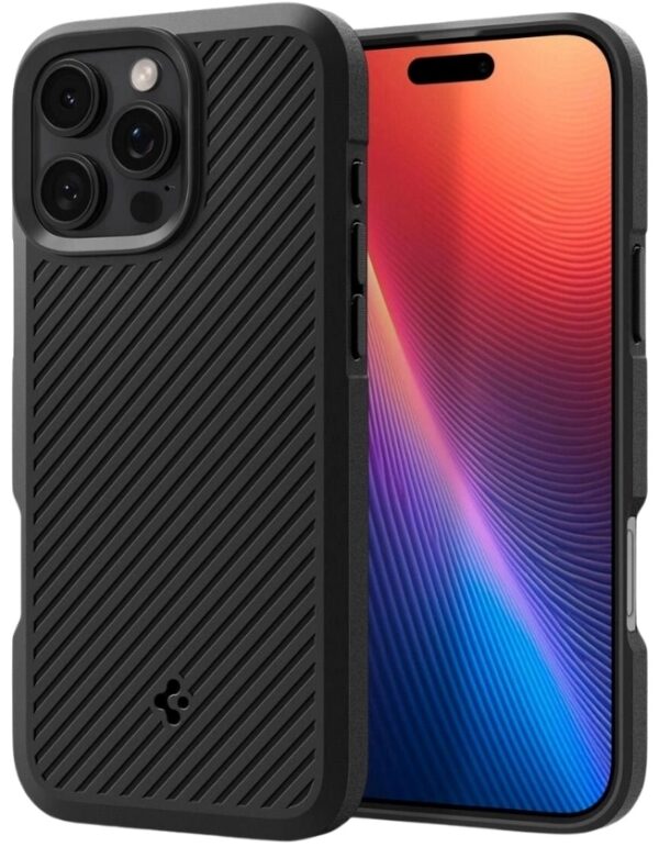 Чехол Spigen Core Armor для iPhone 16 Pro Max (Matte Black) (ACS08023)