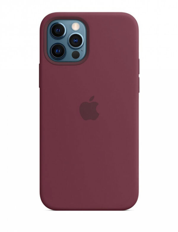 Чехол Silicone Case для iPhone 12 Pro Max (Plum) (MHLA3) (Original Assembly)
