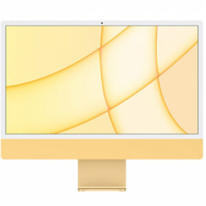 Apple iMac M1 24, 4.5K, 256Gb, 8CPU/8GPU, Yellow (Z12S) 2021