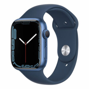 Б/У Apple Watch Series 7 45mm Blue Aluminum Case with Blue Sport Band (MKN83)