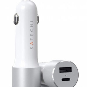 Автомобильное ЗУ Satechi 72W Type-C PD Car Charger Silver