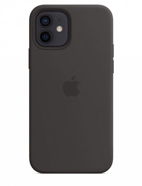 Оригинальный чехол Silicone Case для iPhone 12 Mini (Black) (MHKX3)