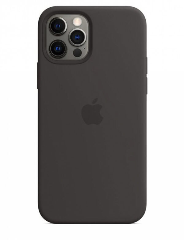 Чехол Silicone Case для iPhone 12 Pro Max (Black) (MHLG3) (Original Assembly)