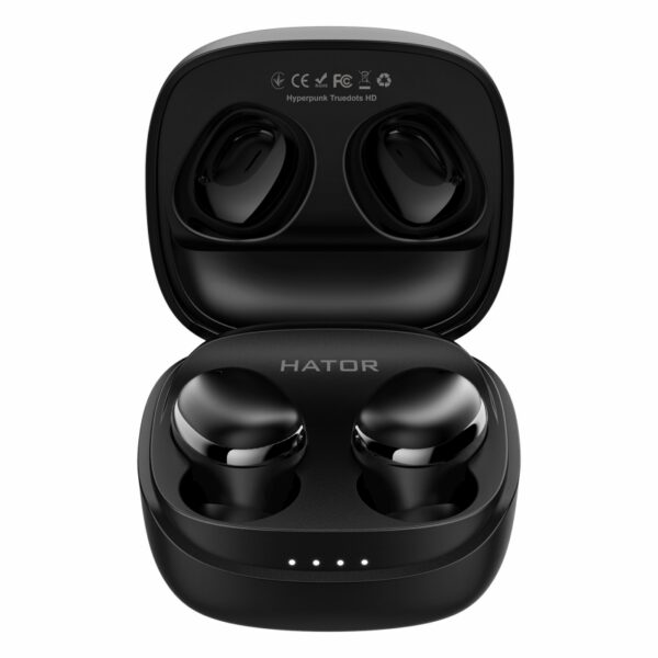 Беспроводная гарнитура Hator Hyреrpunk Truedots HD SyncHUB (Black)