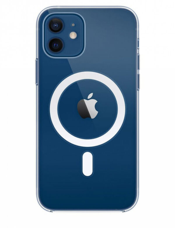 Оригинальный чехол Apple iPhone 12 Clear Case with MagSafe (MHLM3)