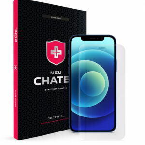 Защитное скло +NEU Chatel Full Cover Crystal with Mesh for iPhone 12 mini Front Clear