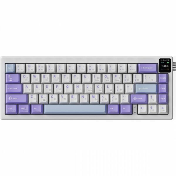 Клавиатура беспроводная Ajazz AK650 Flying Fish Switch (Purple)