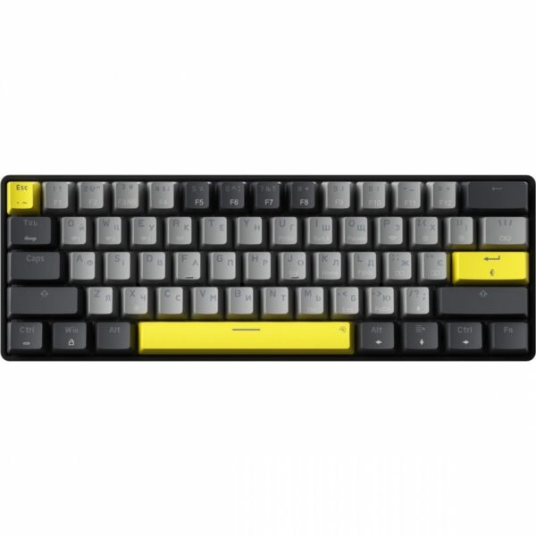 Клавиатура беспроводная GamePro MK130G Pro Outemu Red Switch Hot-Swap RGB (Black)