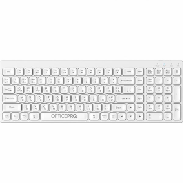 Клавиатура беспроводная OfficePro SK985W (White)