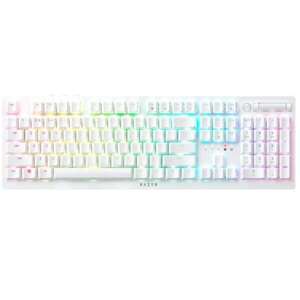 Клавиатура беспроводная Razer DeathStalker V2 Pro Wireless Purple Switch ENG (White)