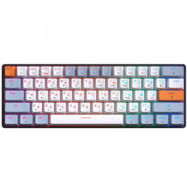 Клавиатура GamePro MK130R Red Swich Hot-Swap RGB (Black)