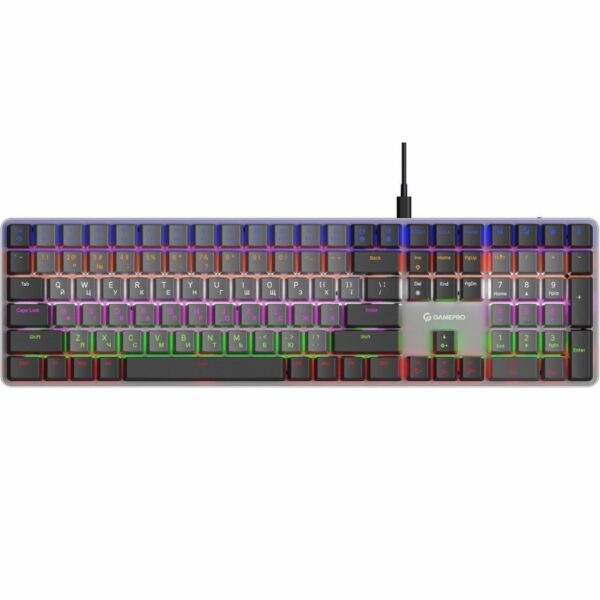 Клавиатура GamePro MK145R Red Swich Low Profile (Dark Gray)
