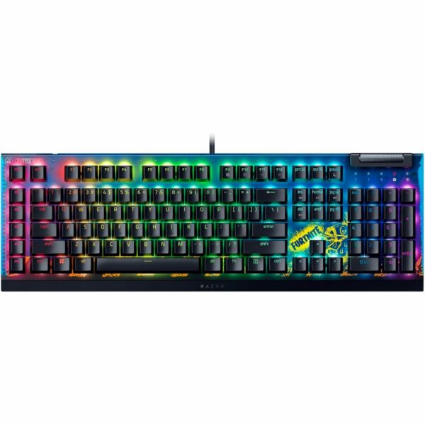 Клавиатура Razer BlackWidow V4 X Yellow Switch (Fortnite)