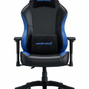 Кресло для геймеров Anda Seat Luna Size L PVC (Black/Blue)