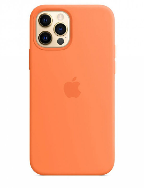 Чехол Silicone Case для iPhone 12 Pro Max (Kumquat) (MHL83) (Original Assembly)
