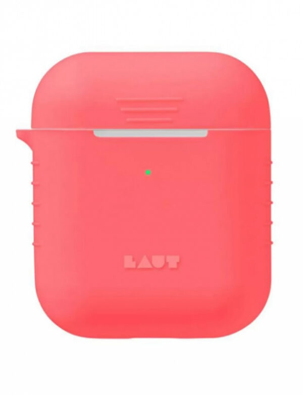 Чехол LAUT POD Neon Protective Case for AirPods Electric Coral