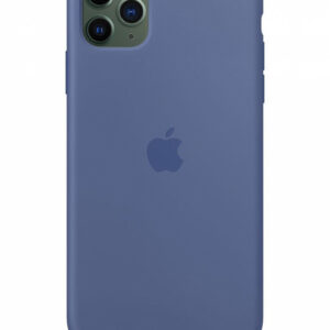 Чехол Silicone Case для iPhone 11 Pro (Linen Blue) (MY172) (Original Assembly)