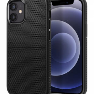 Чехол Spigen Liquid Air для iPhone 12 mini (Black) (ACS01744)