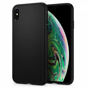 Чехол Spigen Liquid Air для iPhone X/Xs (Black) (057CS22123)