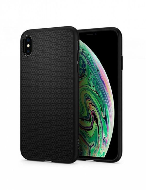 Чехол Spigen Liquid Air для iPhone X/Xs (Black) (057CS22123)