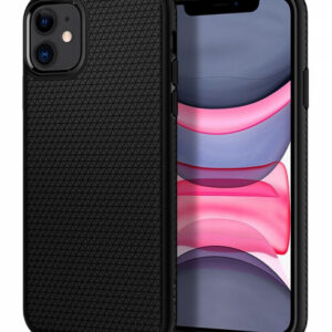 Чехол Spigen Liquid Air для iPhone 11 (Black) (076CS27184)