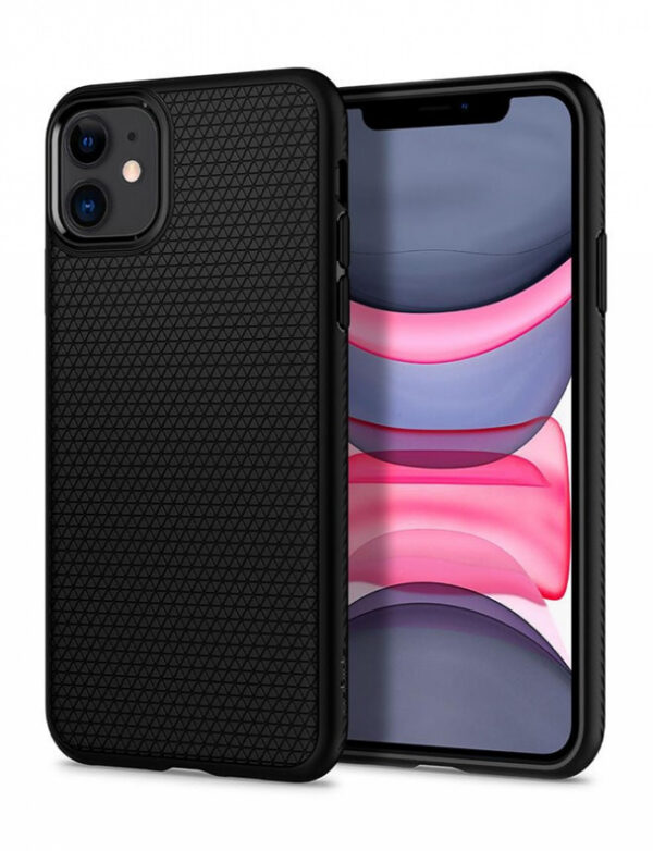 Чехол Spigen Liquid Air для iPhone 11 (Black) (076CS27184)