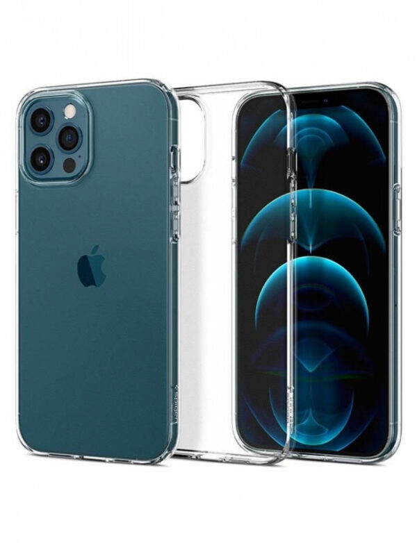 Чехол Spigen Liquid Crystal для iPhone 12 Pro Max (Crystal Clear) (ACS01613)