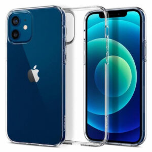 Чехол Spigen Liquid Crystal для iPhone 12/12 Pro (Crystal Clear) (ACS01697)