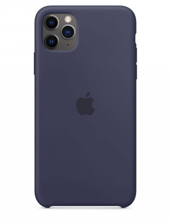 Чехол Silicone Case для iPhone 11 Pro Max (Midnight Blue) (MY1J2) (Original Assembly)