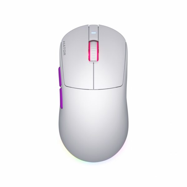 Мышь беспроводная Hator Quasar 3 Ultra 8K (White)