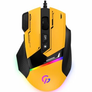 Мышь GamePro GM300BL (Yellow-Black)